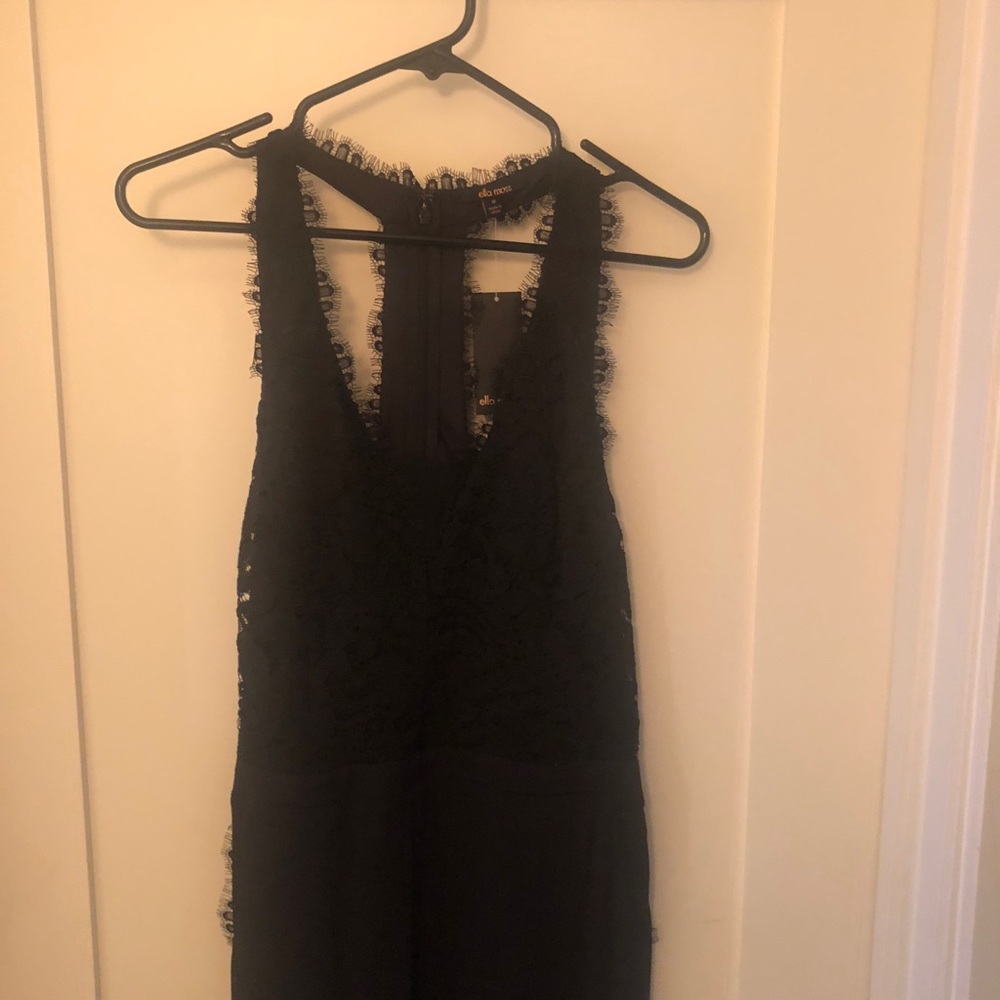 Never worn with tags Ella Moss black jumpsuit!